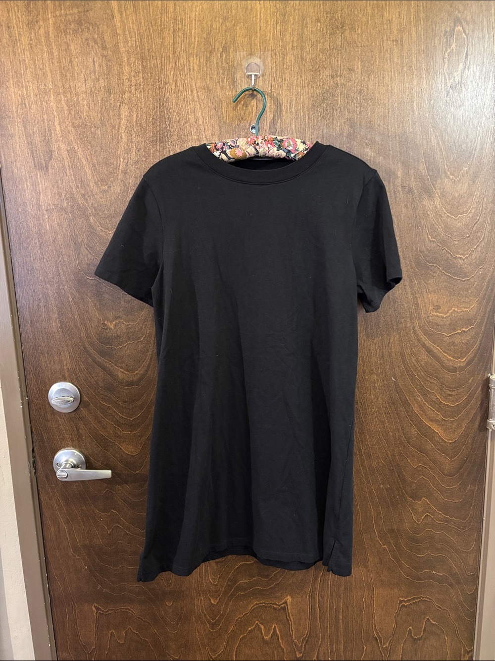 Old Navy Black Short Sleeve Mini Dress